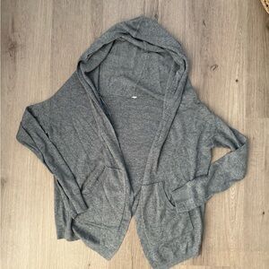 Gray Women's Hooded Sweater